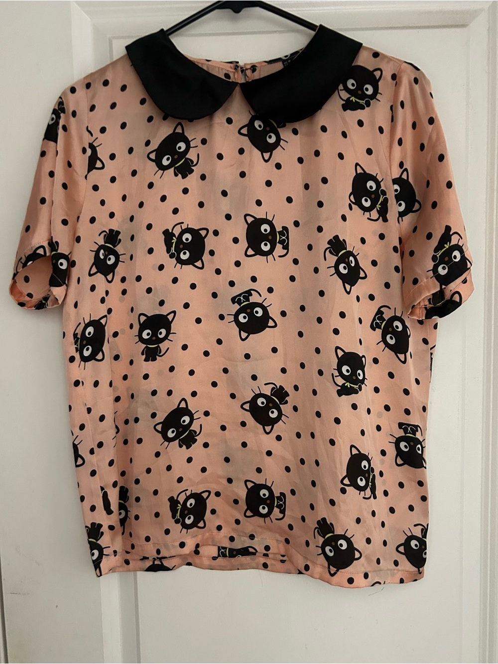 Hello Kitty x Forever 21 Chococat Sanrio Print Top Blouse Medium